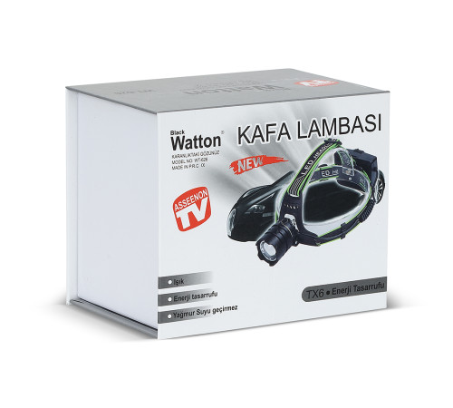 TX6 LED ŞARJLI KAFA LAMBASI WATTON WT-626