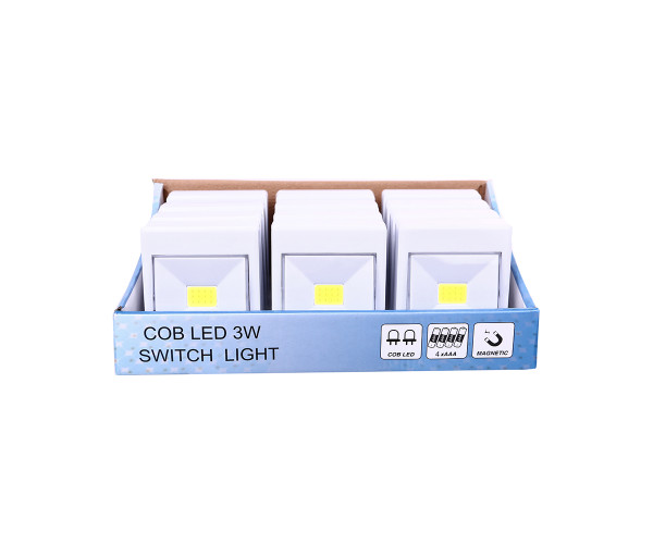 COB Ledli Mıknatıslı Yapışkanlı Lamba Watton Wt-370